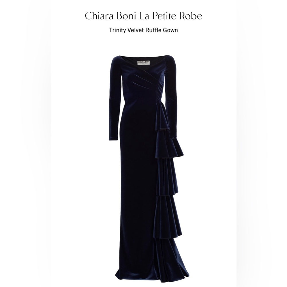 Chiara Boni La Petite Robe Velvet Gown